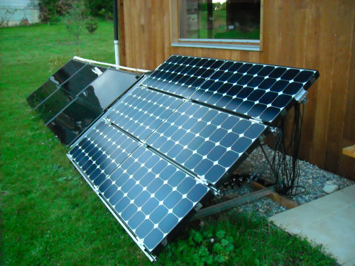 Banc de test panneaux solaire 2011