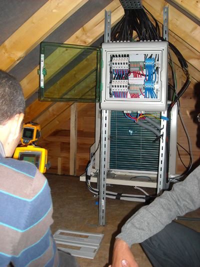 Test installation solaire PV