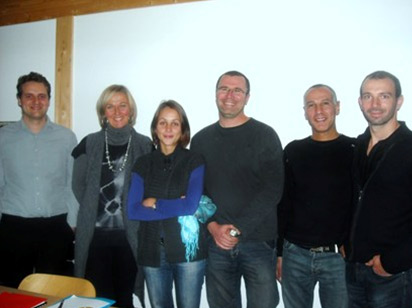 Stagiaires de septembre09 chez Cythélia