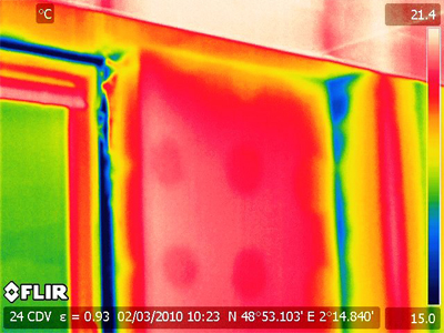 La thermographie contribue à préserver la santé des personnes en  détectant notamment les moisissures.